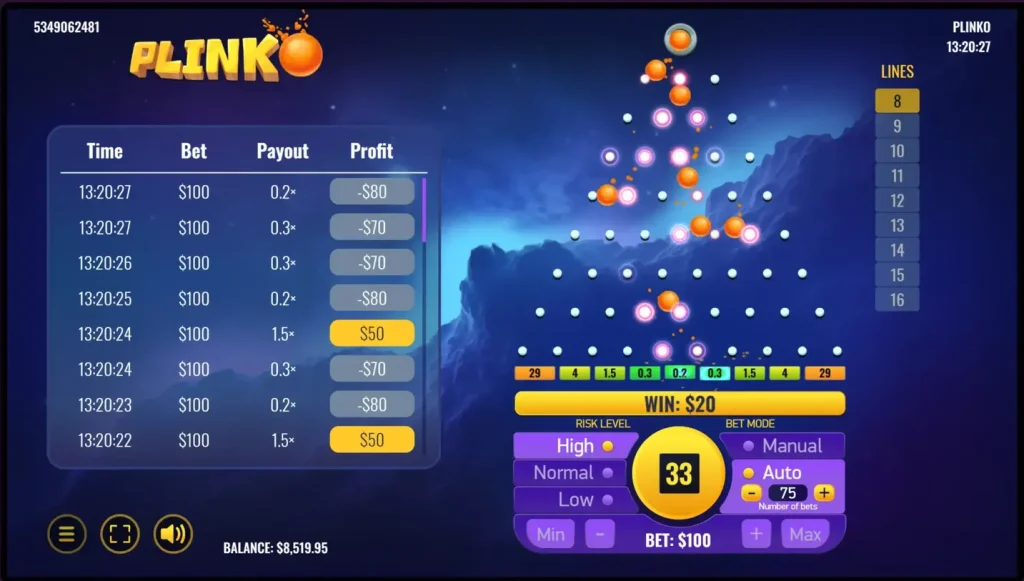 Comment Jouer à Plinko